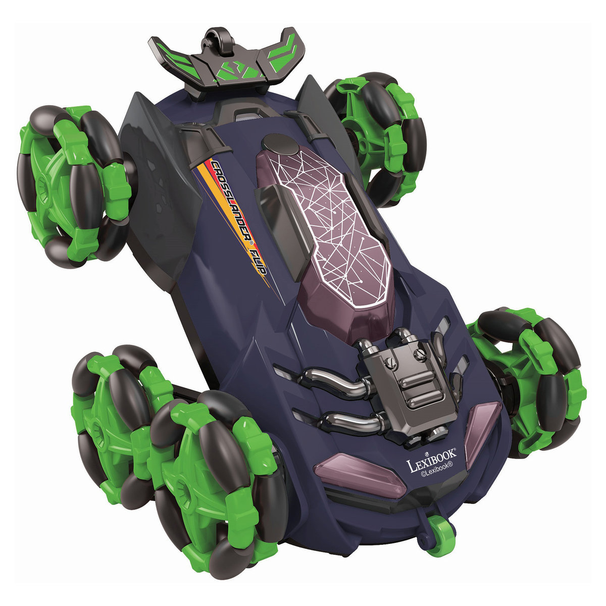 Lexibook Samochód kaskaderski sześciokołowy Crosslander Flip