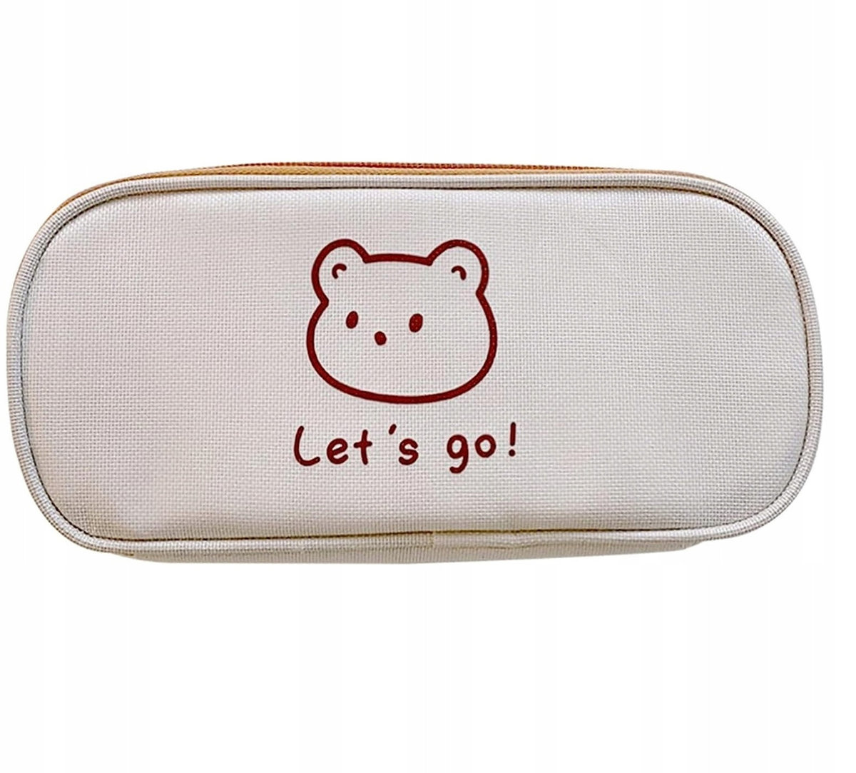 Piórnik Szkolny z Elastyczną Kieszonką z Misiem Model 1 (C032)