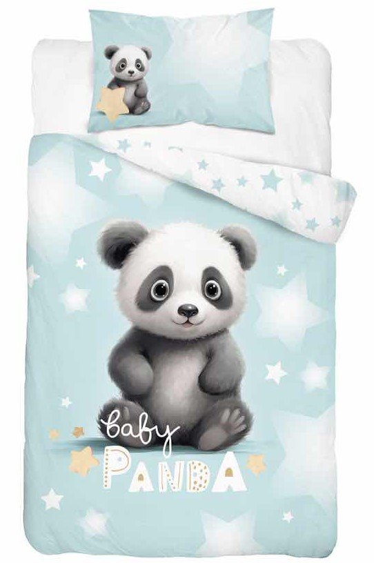 Pościel 100x135 do łóżeczka panda