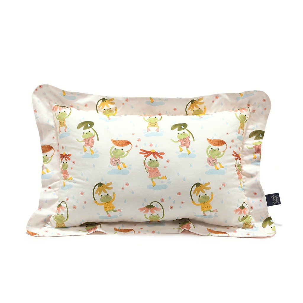 La Millou Poduszka do spania Bamboo FROGS XL - 50 x 70 cm