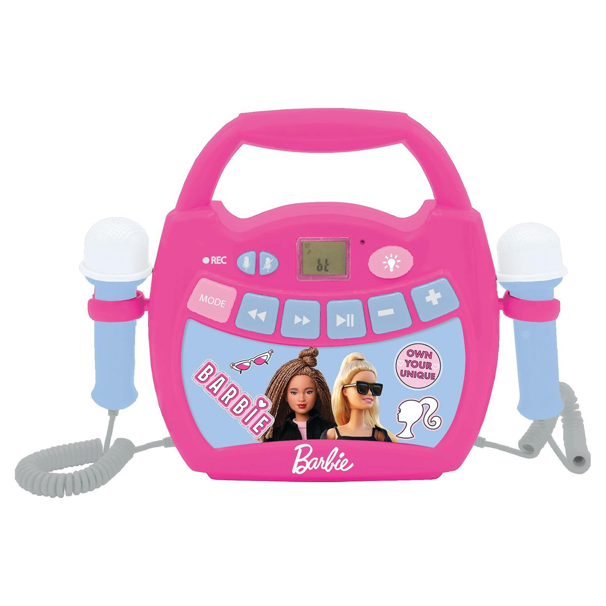 Lexibook Cyfrowy odtwarzacz karaoke z podświetleniem Barbie