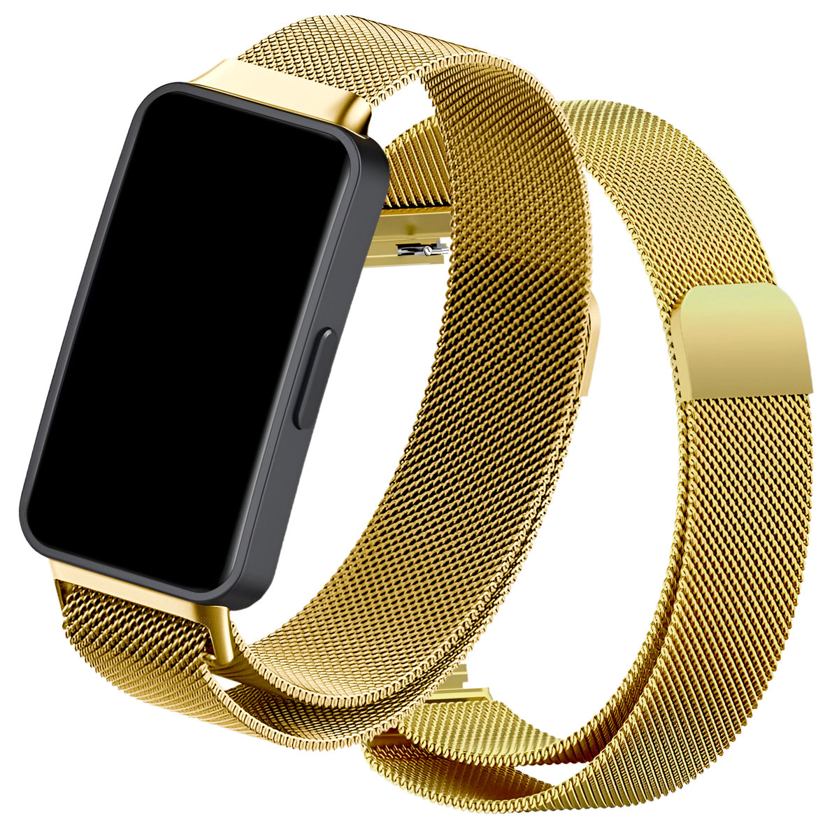 Pasek do Huawei Band 7 magnetyczny (Złoty)