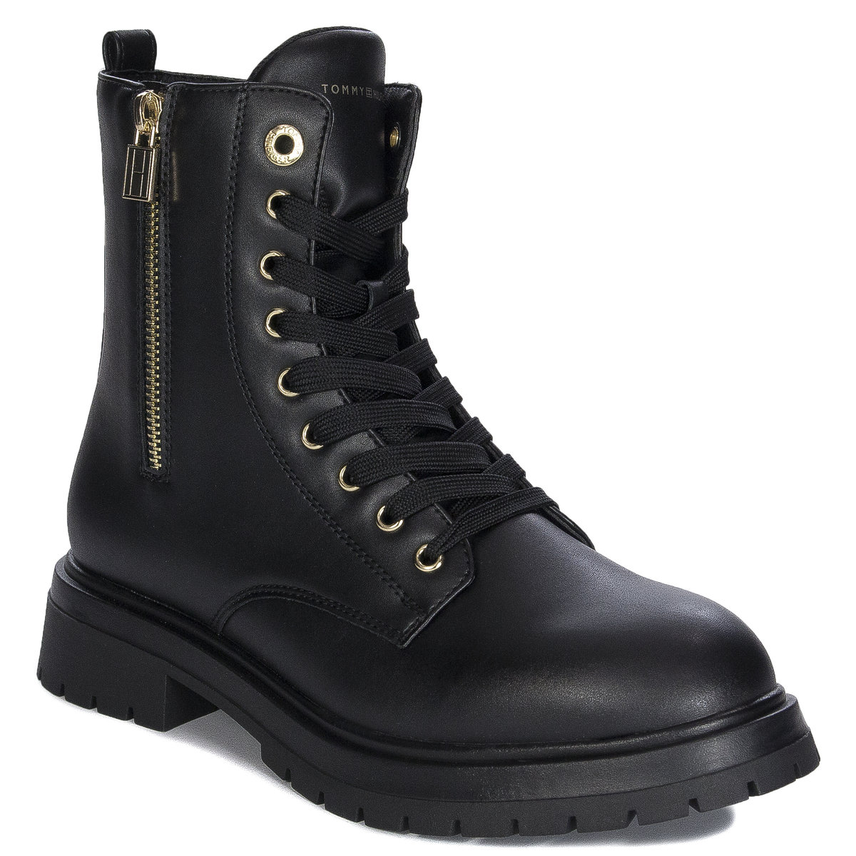 Tommy Hilfiger Botki Damskie Czarne-37