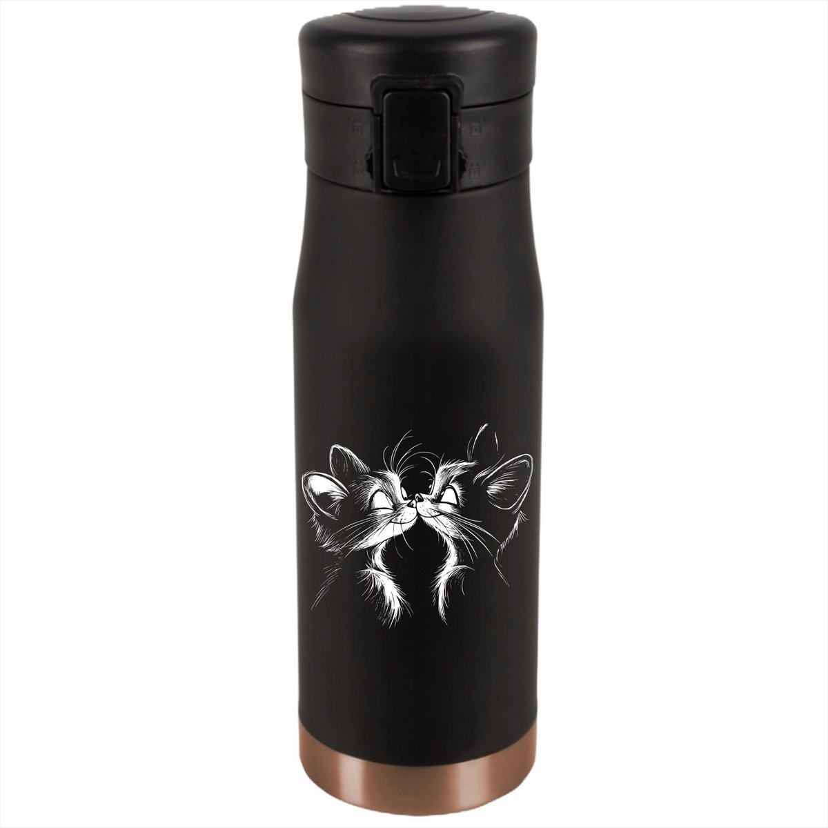 VICARLO KUBEK TERMICZNY Z GRAWEREM DO KAWY HERBATY KOTKI