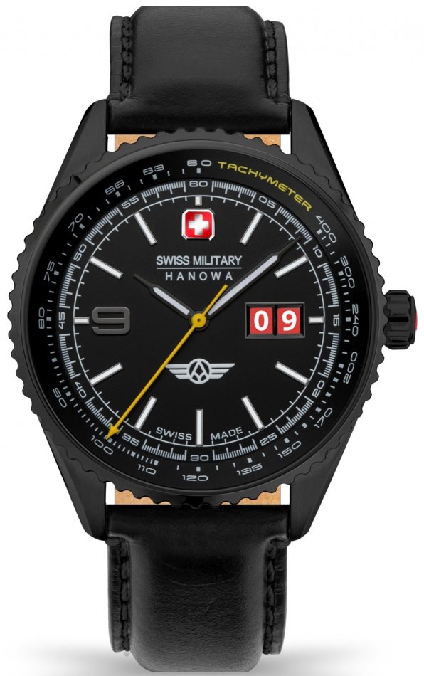 Zegarek męski SWISS MILITARY SMWGB2101030 czarny sportowy