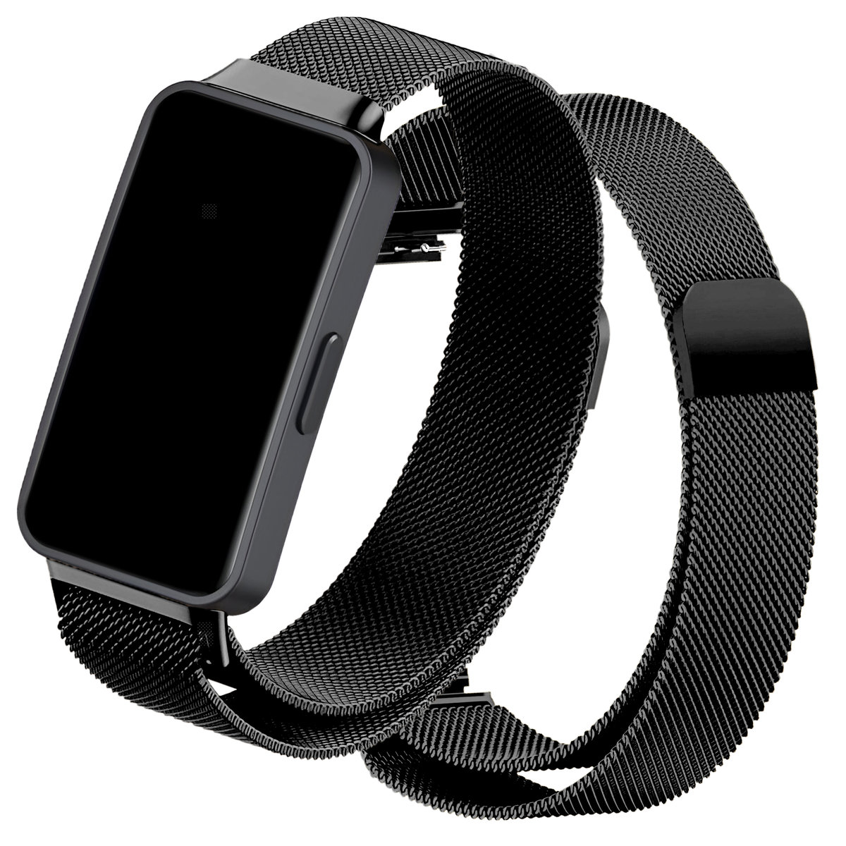 Pasek do Huawei Band 7 magnetyczny (Czarny)