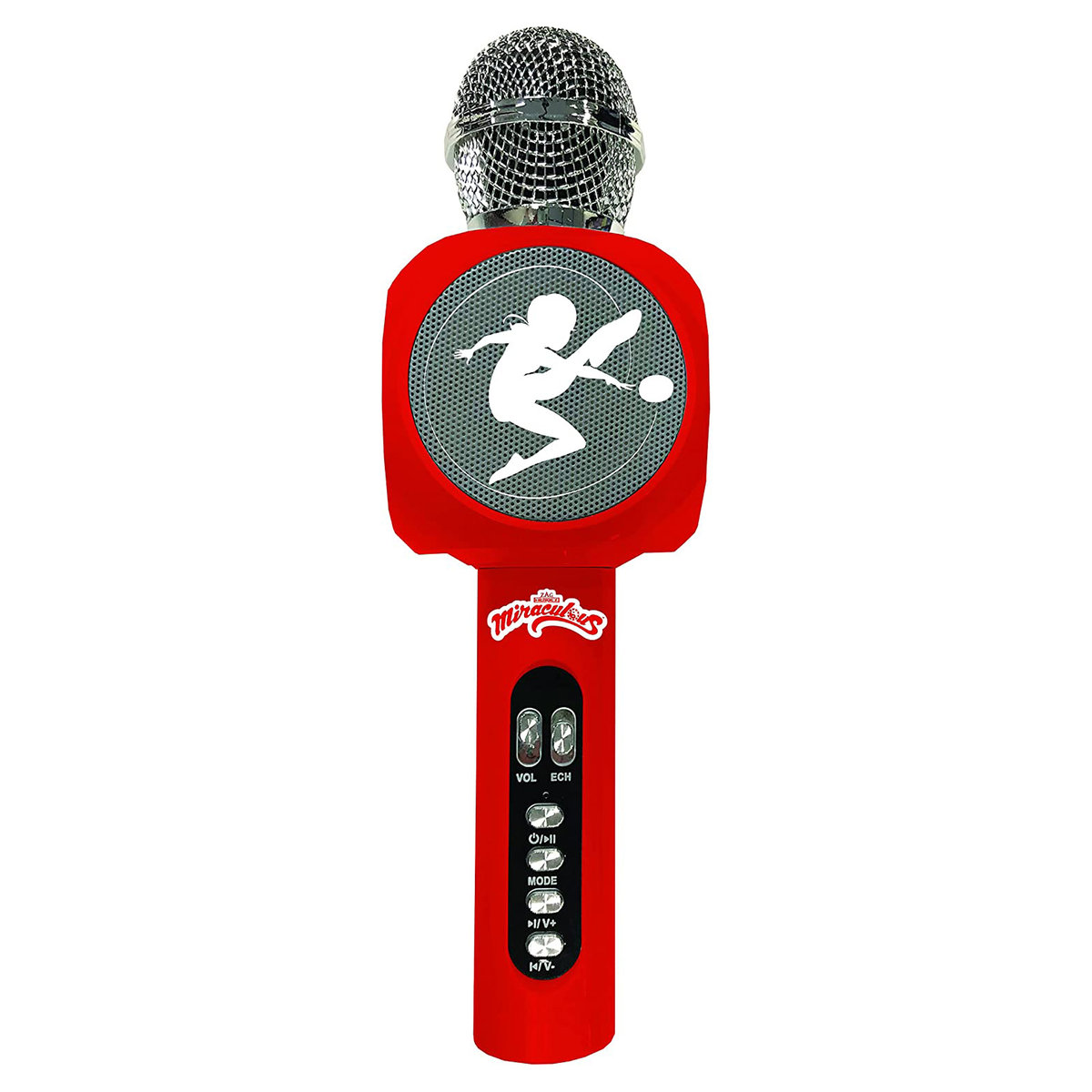 Lexibook Mikrofon karaoke z głośnikiem Miraculous: Biedronka i Czarny Kot
