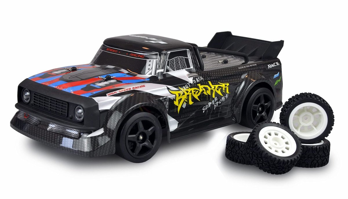 Amewi Drift Sport Car Breaker 1:16 24 Ghz Rtr Z Żyroskopem Czarno-Węglowy
