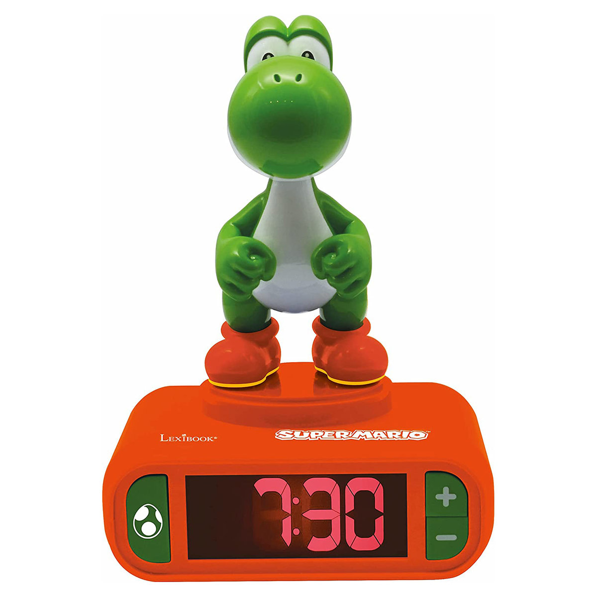 Lexibook Budzik z 3D figurką Super Mario Yoshi