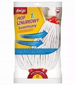 Mop sznurkowy bawełniany 1 szt Amigo