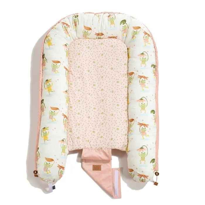 La Millou Kokon Best Nest Velvet FROGS M - 110 x 70 cm