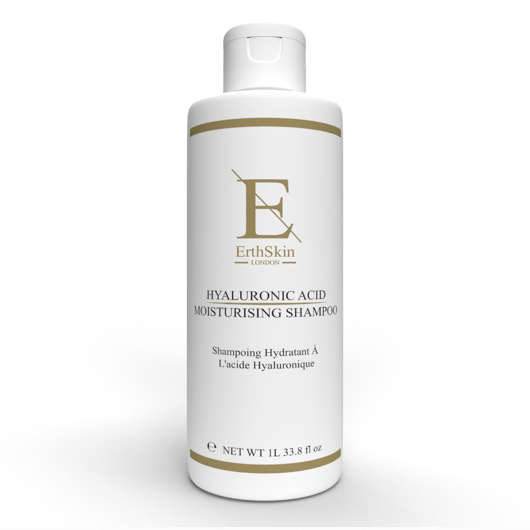 ErthSkin London, Szampon nawilżający z kwasem hialuronowym, 1l