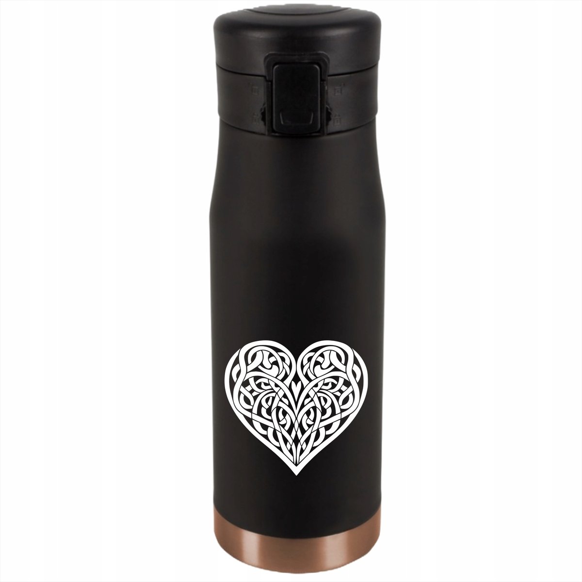 VICARLO KUBEK TERMICZNY Z GRAWEREM DO KAWY HERBATY SERCE