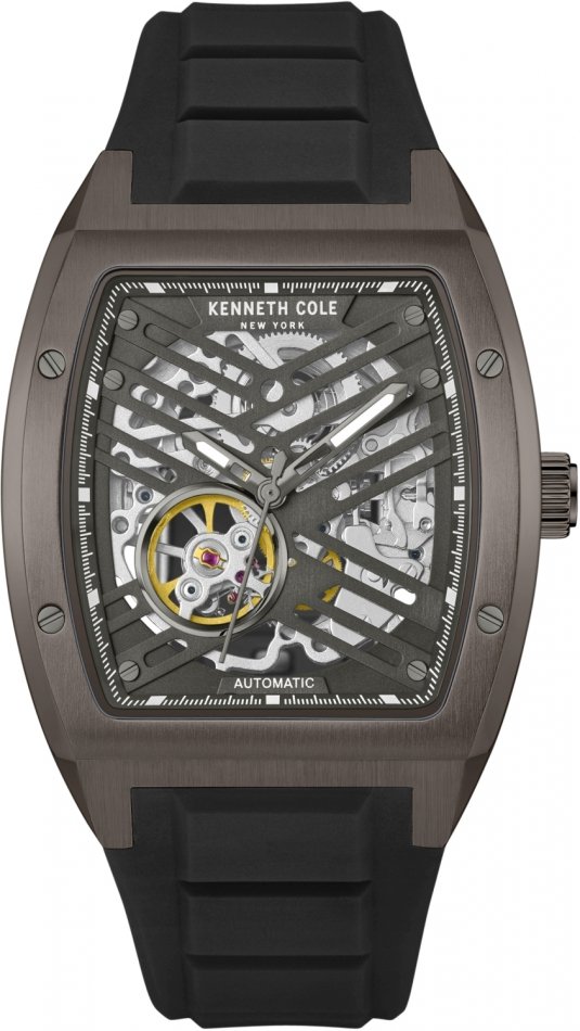 Zegarek męski KENNETH COLE KCWGZ0046102 czarny sportowy skeleton