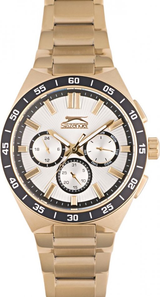 Zegarek męski SLAZENGER SL.09.2285.2.06 złoty fashion na prezent