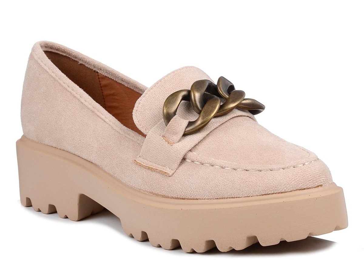 Półbuty damskie na platformie S.Barski HX52-222-40