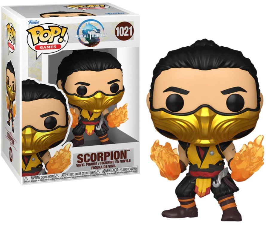 funko pop! mortal kombat 1 gaming 1021 scorpion figurka