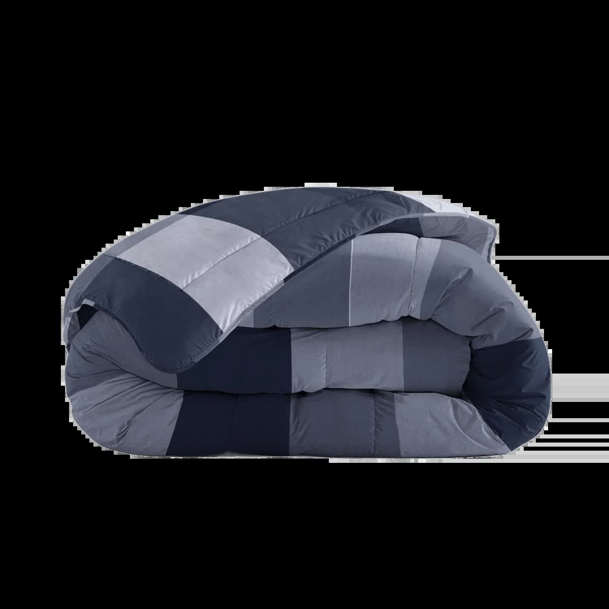 200x200 ANNE Lazy All-in-one niebieski kołdra z poszewką na poduszkę