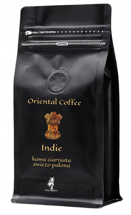Kawa ziarnista premium 1kg świeżo palona 100% Arabica Indie Oriental Coffee