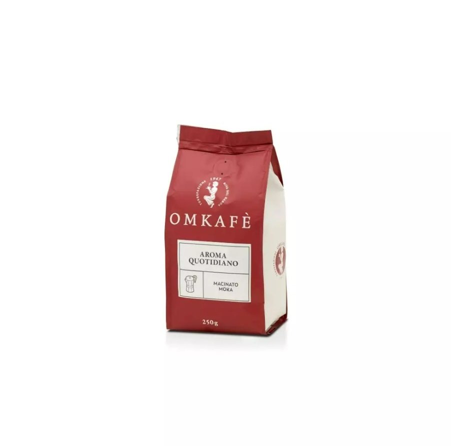 Włoska Kawa Omkafe 250 g Mielona AROMA QUOTIDIANO
