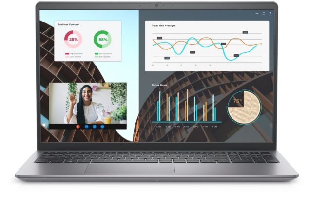 Dell Vostro 15 3530 i5-1335U 16GB 512GB 15,6 Aluminium W11Pro 3Y N1804QMVNB3530EMEA01