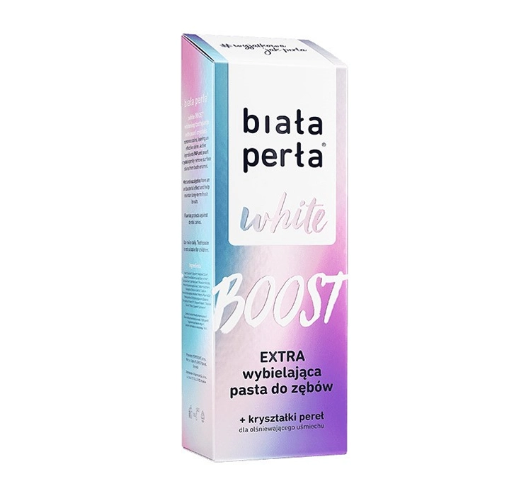 Biała Perła White Boost wybielająca pasta do zębów 75ml