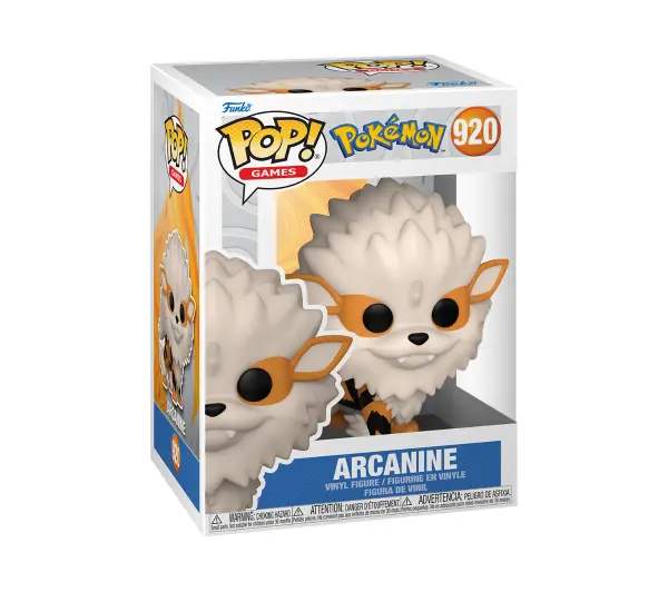 Funko Pop Games Pokemon Arcanine