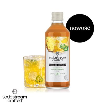 Syrop SODASTREAM Crafted Ananas i Jalapeno 330 ml