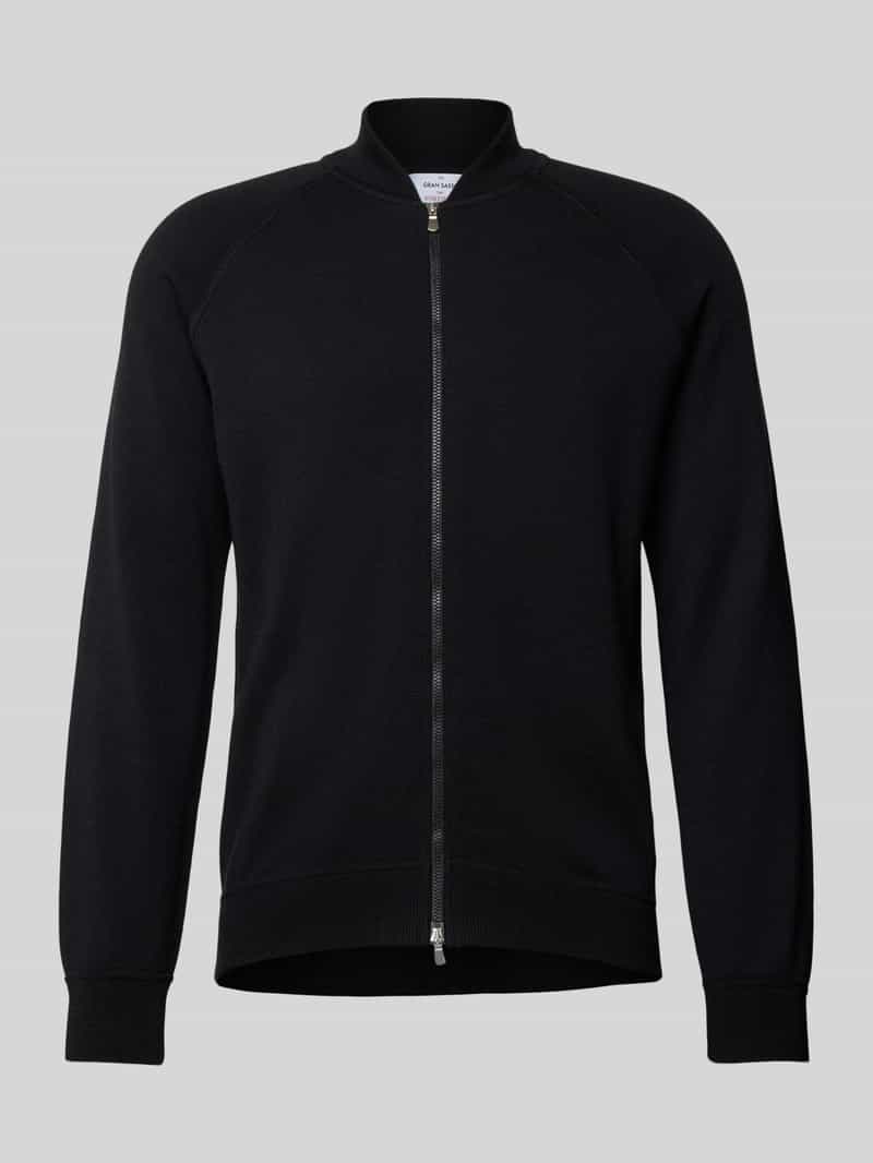 Kurtka wełniana ze stójką model ‘MERINO’