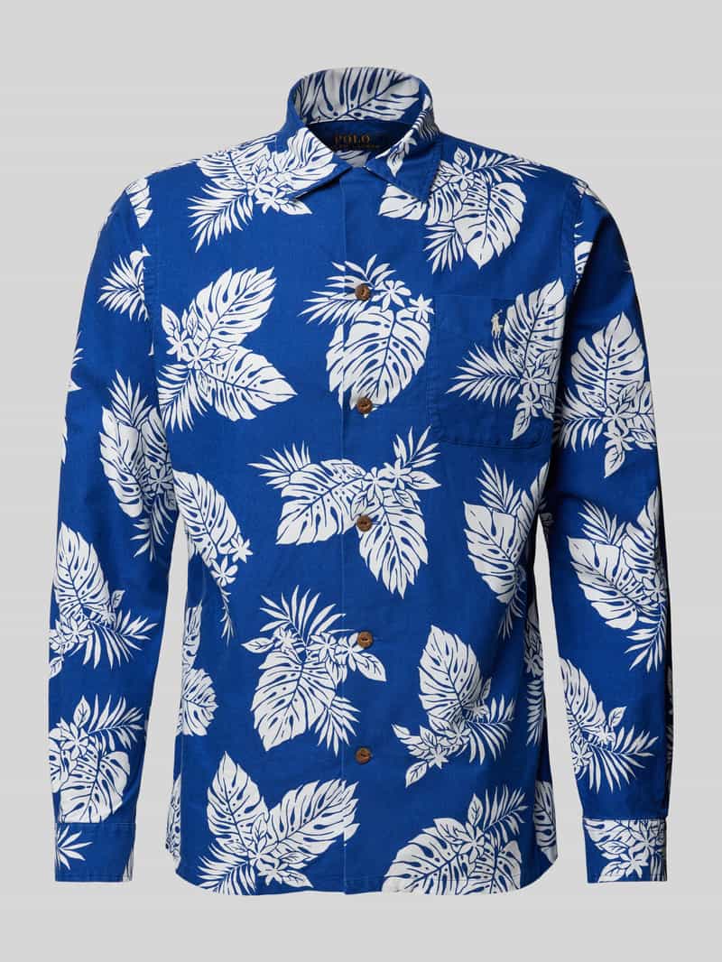 Koszula casualowa o kroju classic fit z kieszenią na piersi model ‘CLADY’