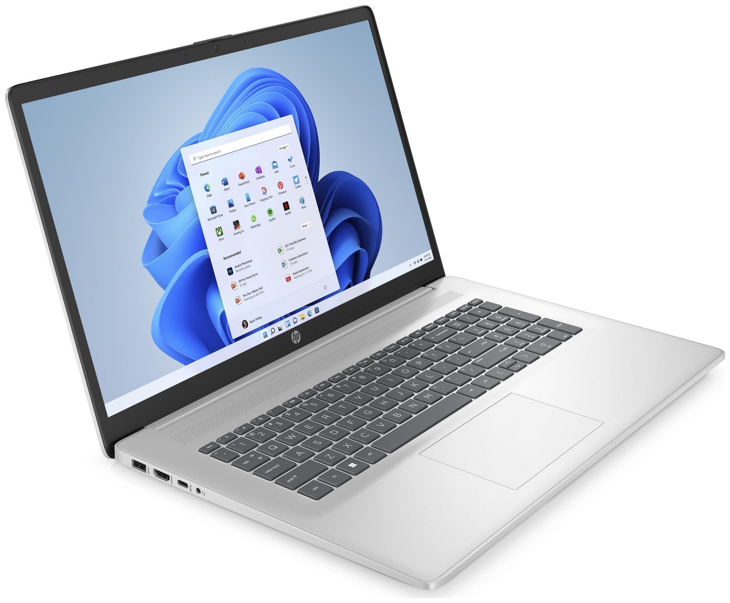 HP 17 Core i5-1334U | 17,3''-FHD | 16GB | 1TB | Win11Home | Srebrny