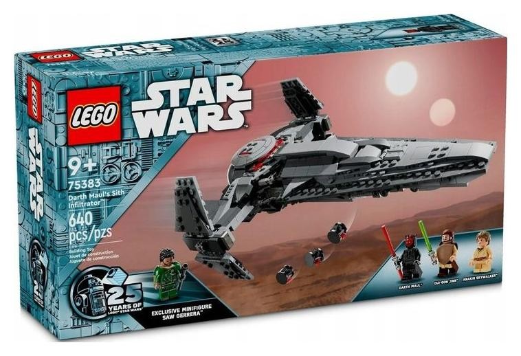 LEGO Star Wars 75383 Infiltrator Sithów Dartha Maula | Darmowa dostawa | Wygodne RATY |