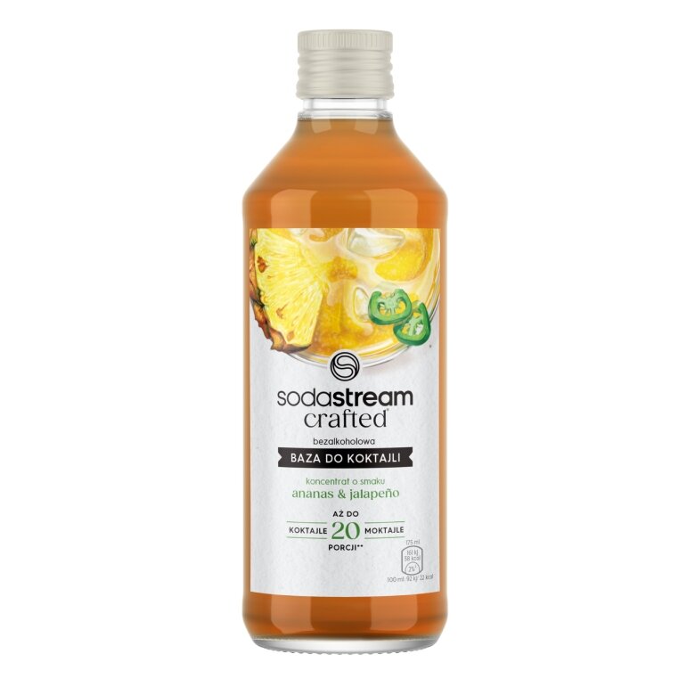 Baza do koktajli SodaStream Crafted Ananas Jalapeno 330 ml