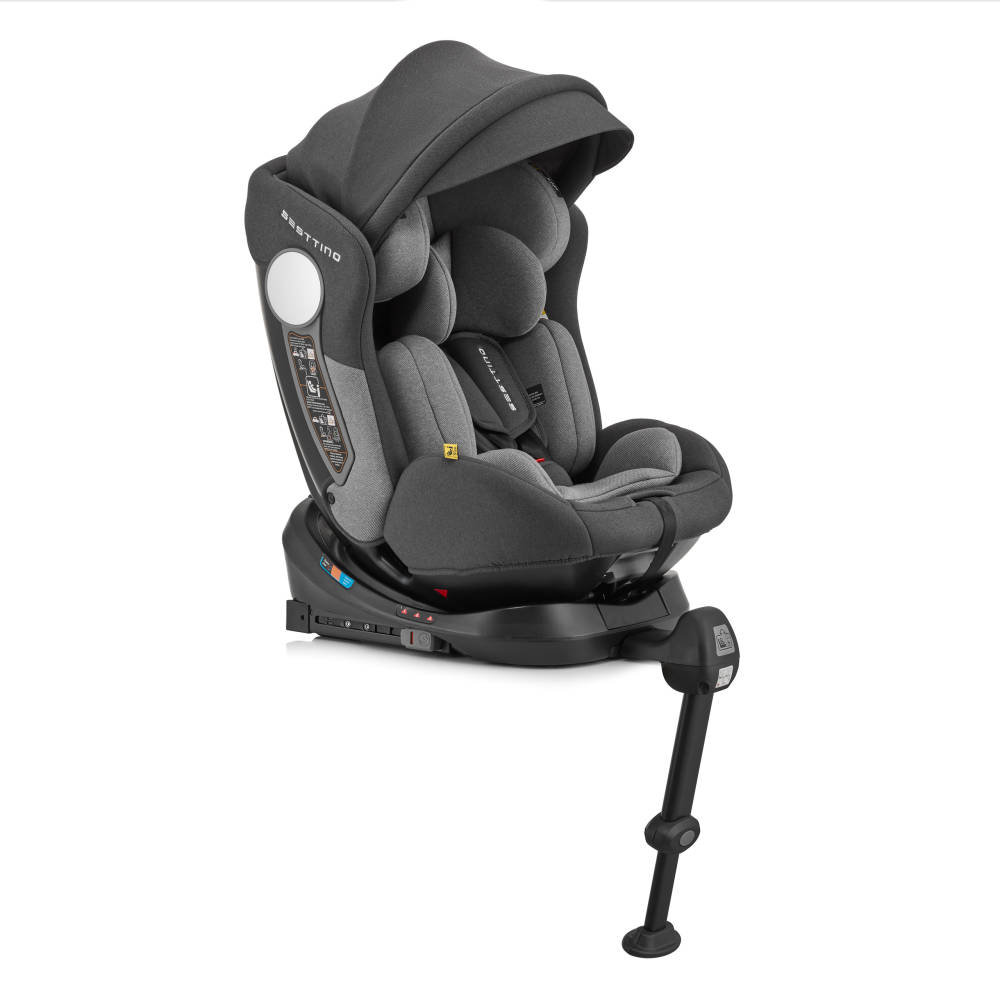 Fotelik samochodowy Sesttino Hexagon Pro I-Size 40-150cm grey/black
