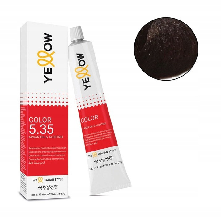 Alfaparf YELLOW Color Permanent 5.35 Farba 100ml