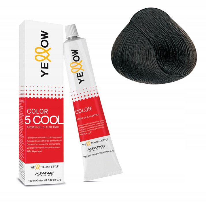 Alfaparf YELLOW Color Permanent 5 Cool Farba 100ml