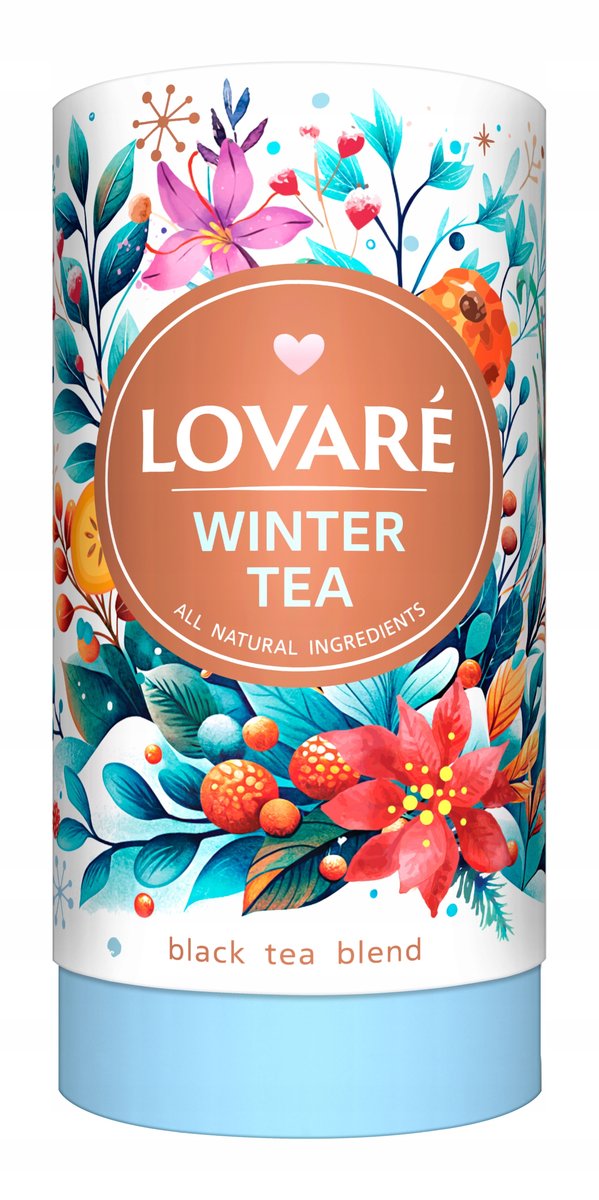 LOVARE Winter Tea tuba 80 g liściasta NOWY SMAK