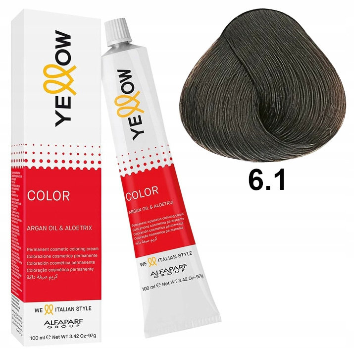 Alfaparf YELLOW Color Permanent 6.1 Farba 100ml