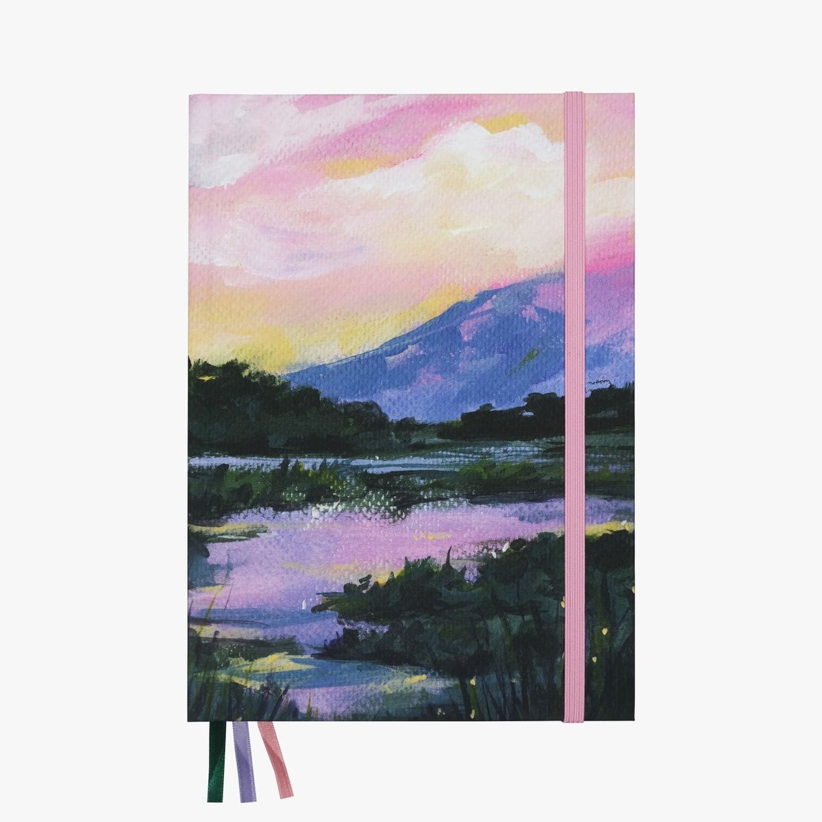 Serenity Valley - Planer niedatowany, kalendarz bez dat w twardej oprawie (B5), 120 gsm