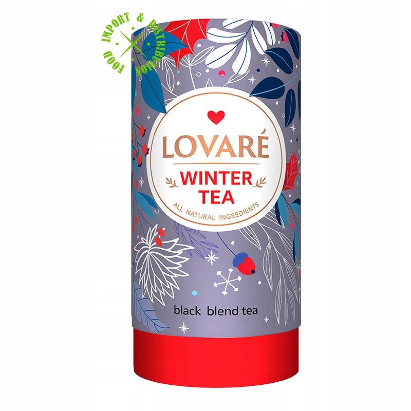 LOVARE Winter Tea tuba 80 g liściasta