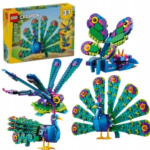 LEGO CREATOR 31157 EGZOTYCZNY PAW WAŻKA MOTYL Klocki 3w1