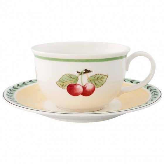 Filiżanka do kawy ze spodkiem XL Charm & Breakfast French Garden Villeroy & Boch