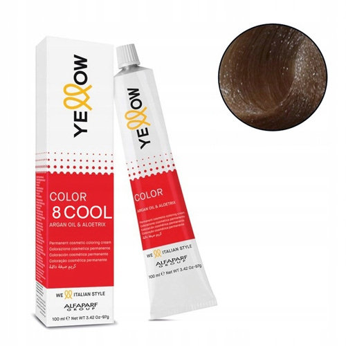 Alfaparf YELLOW Color Permanent 8 Cool Farba 100ml
