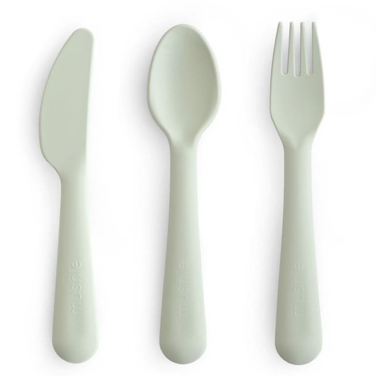 Zestaw sztućców dziecięcych Sage, Mushie