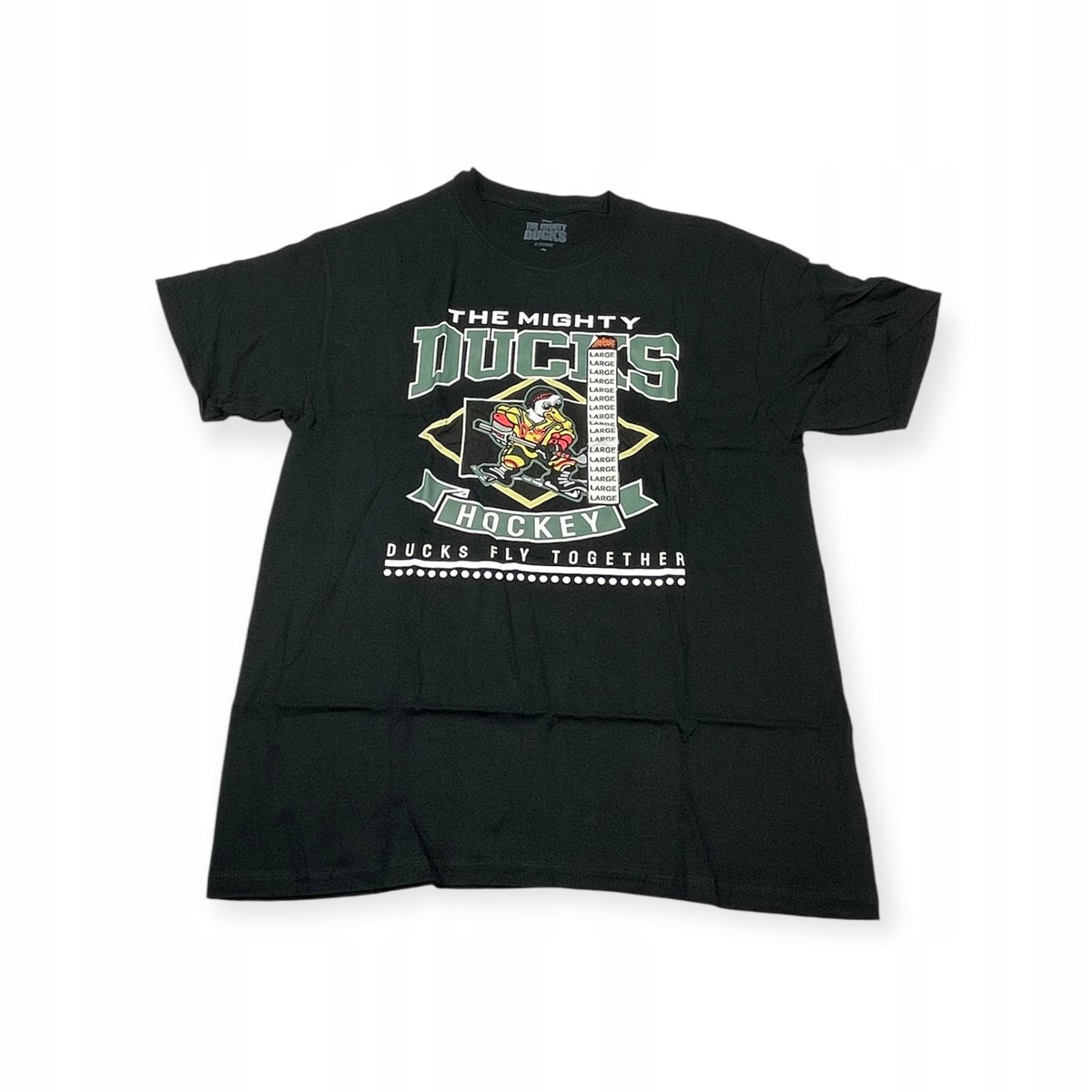 Koszulka T-shirt męski okrągły dekolt SPENCER'S THE MIGHTY DUCKS L