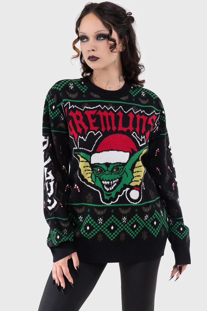sweter unisex KILLSTAR - THE GREMLINS ARE COMING -M