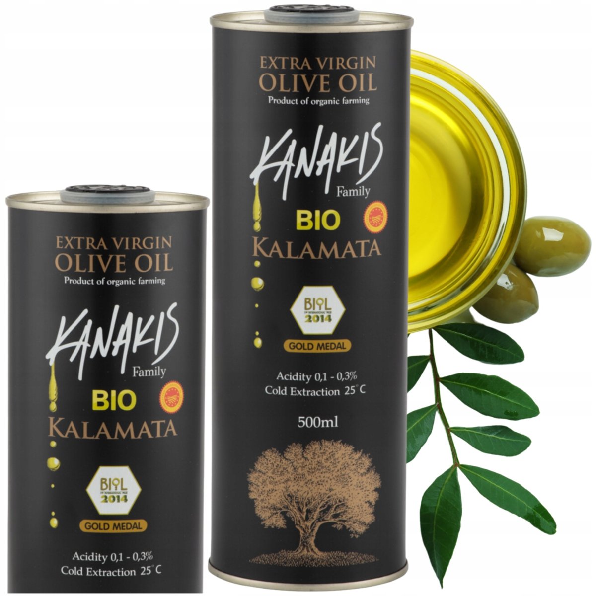 Oliwa Extra Virgin BIO z Grecji - pyszna i urocza - ŚWIEŻY ZBIÓR 2023/2024