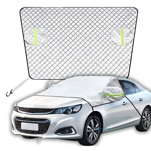 MATA OSŁONA ANTYSZRONOWA NA PRZEDNIĄ I BOCZNE SZYBY SAMOCHODU AUTA DUŻA