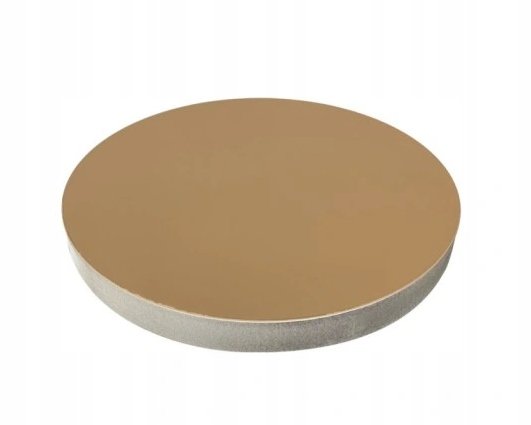 PODKŁAD CUKIERNICZY POD TORT STYRODUR ZŁOTY OKRĄGŁY GRUBY WYTRZYMAŁY 24 cm