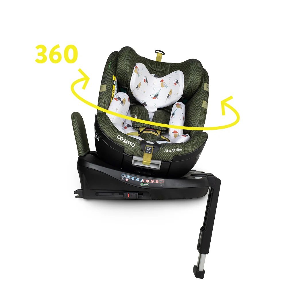 Fotelik Cosatto All in All Ultra 360 Rotate i-Size- Bureau ADAC